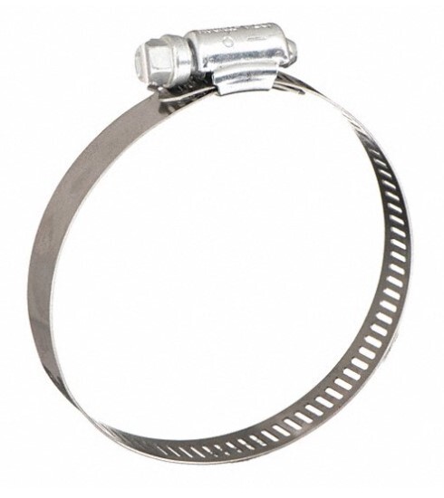 VER08W30-8 7/16 - 1" STAINLESS WORM GEAR HOSE CLAMP